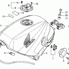 VFR700F2 Топливный бак