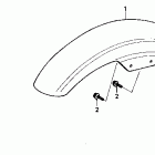 CMX250C Переднее крыло