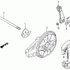 TLR200 Задний тормоз