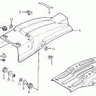 XL600R Заднее крыло
