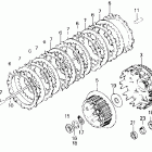 XL600R Сцепление