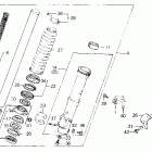 XL600R Передняя вилка