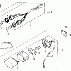 VFR700F2 Фонарь задний