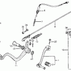 XL600R Pedal @ side stand