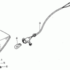 TR200 Фонарь задний