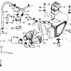 XL600R Воздухозаборник