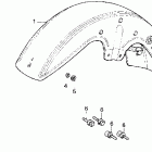 GL1200A Переднее крыло