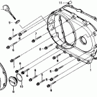 VT700C Крышка картера правая