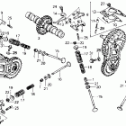 VFR700F2 Распределительный вал