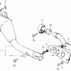 XL250R Глушитель