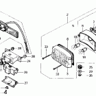 CMX450C Фонарь задний