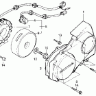 CMX450C Крышка картера левая
