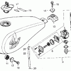 CMX450C Топливный бак