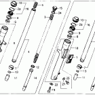 CMX250C Передняя вилка