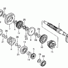 XL250R Трансмиссия