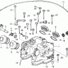 XL600R Крышка головки цилиндров