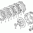 XL250R Сцепление