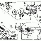 VF1000R Speedometer @ tachometer