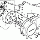 CB450SC Генератор и крышка