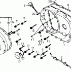 VT1100C Крышка картера правая