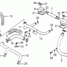 VF1100C Water pipe @ thermostat