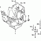 CB450SC Lower crankcase
