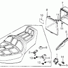 VF1100C Сидение