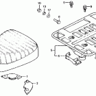 CT110 Seat @ rear carrier