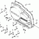 VF1100C Крышка картера правая