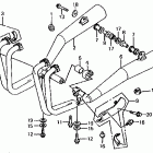 CB700SC Глушитель