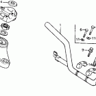 CT110 Руль и панель переднего номера