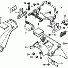 VF1000R Rear fender @ spark unit