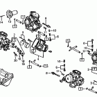 VF1000R Carburetor comp. parts