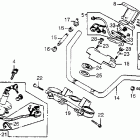 VT500C Vt500c handlebar