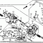 VT1100C Carburetor assy. 86