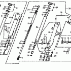 CB700SC Передние аммортизаторы
