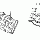 VFR750F Крышка головки цилиндров