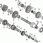 VFR750F Трансмиссия