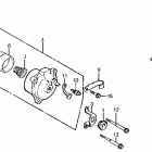 CB700SC Clutch slave cylinder