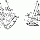 VT1100C Tappet cover