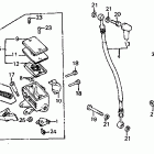 VF700C Front brake master  @ cylinder
