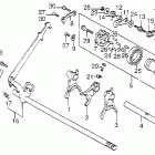 VF1100C Вилка переключения передач