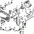 VF500F Радиатор