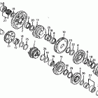 CB700SC Трансмиссия