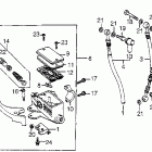 VT1100C Главный тормозной цилиндр - передний