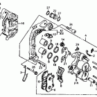 VF700C Front brake caliper 85-86
