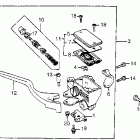VT500FT Front brake master cyl.