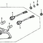 VF500F Фонарь задний