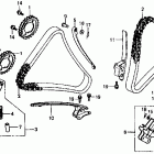VF500F Цепь ГРМ и натяжитель