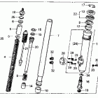 CR125R Front fork 86